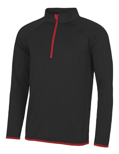 AWD-JC031-Mens Cool 1/2 Zip Sweat
